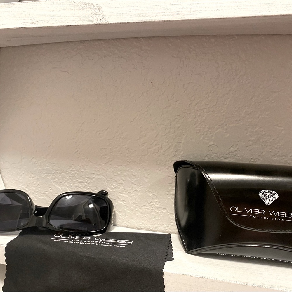 Oliver Weber sunglasses with hard case and lens cloth